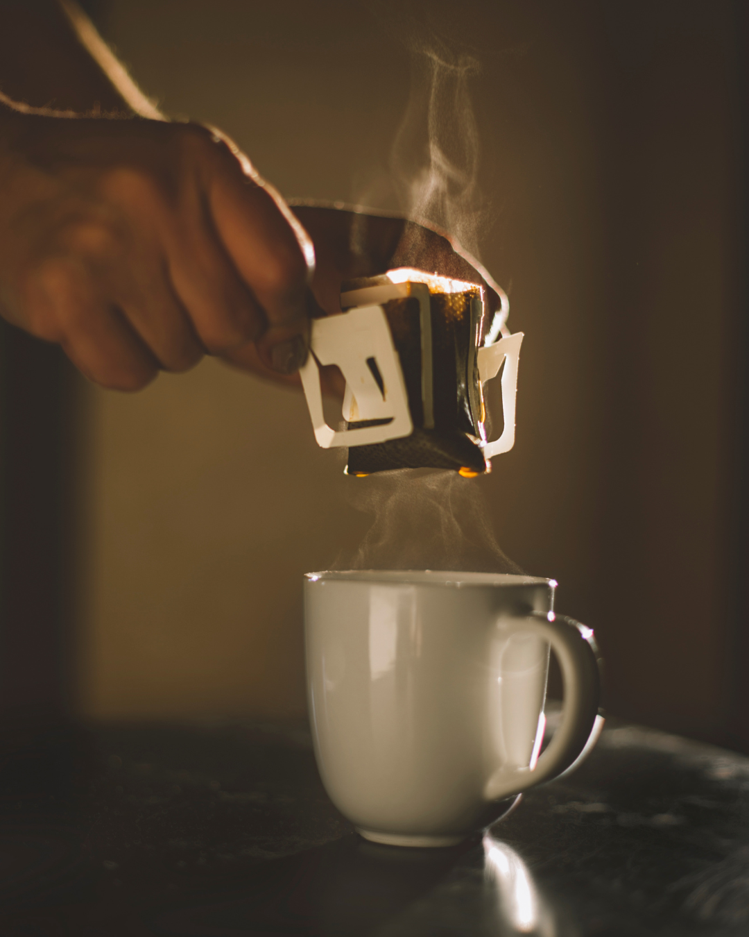 Café de Goteo Individual 10g – Sobres para Preparar una Taza de Café Fácil y Rápido