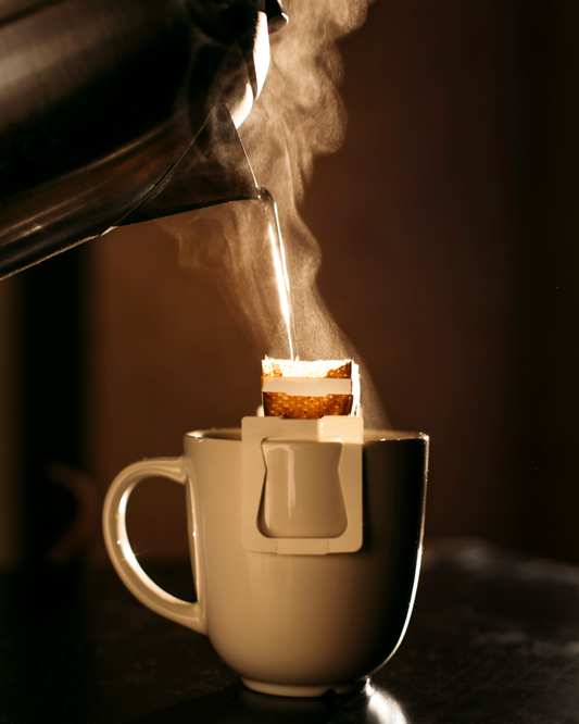 Café de Goteo con filtro | 12g – Sobres para Preparar una Taza de Café Fácil y Rápido.