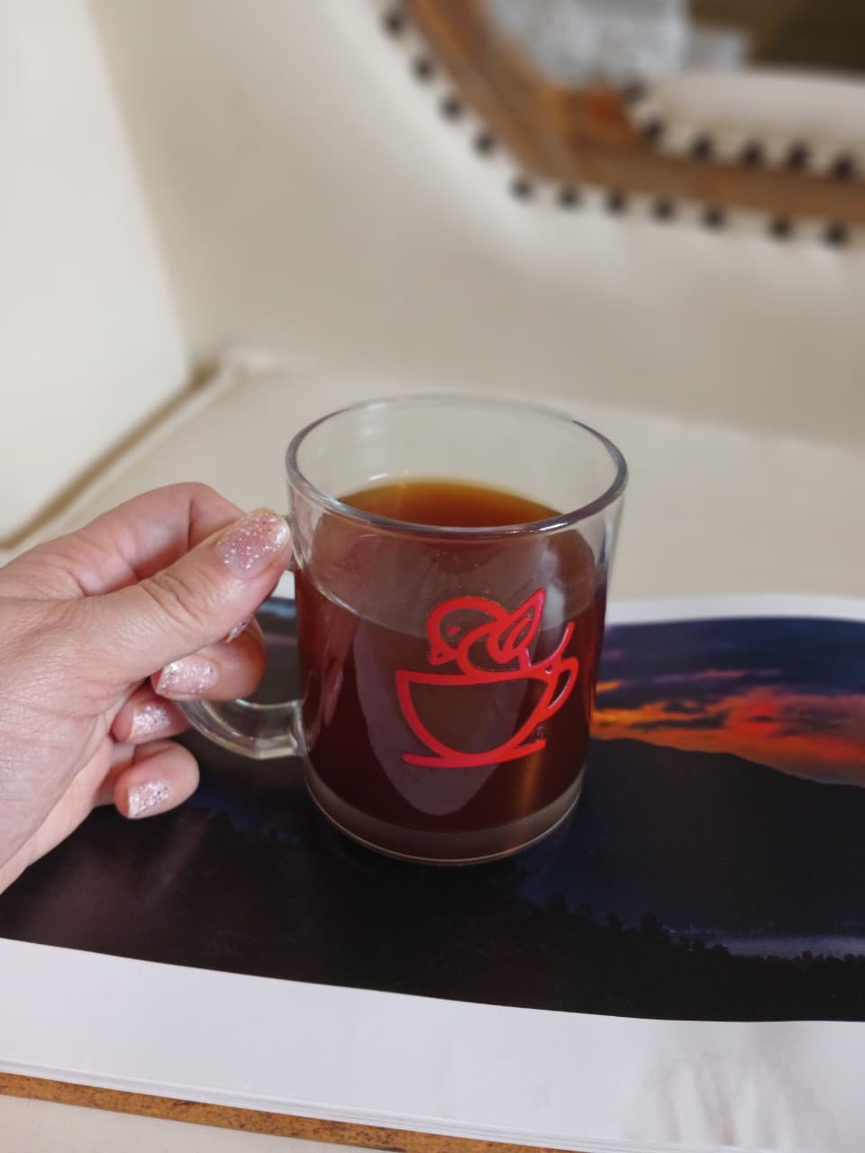 Taza de Vidrio para Café | 11 oz | Cardelita Coffee